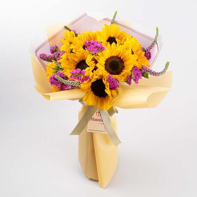 Ramo de 10 girasoles